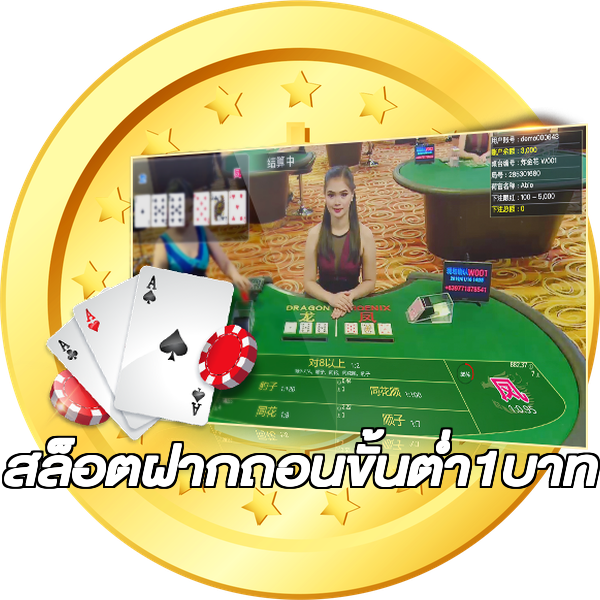 สล็อตฝากถอนขั้นต่ํา1บาท